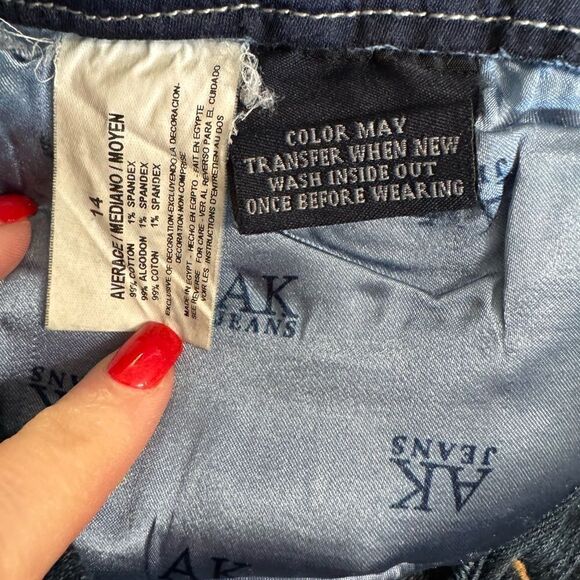 Anne Klein Jeans Straight Leg Size 14 - Picture 8 of 9